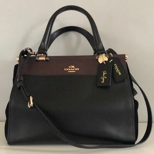 Coach Selena Gomez Handbag Shoulder Bag 2 way Style 24109